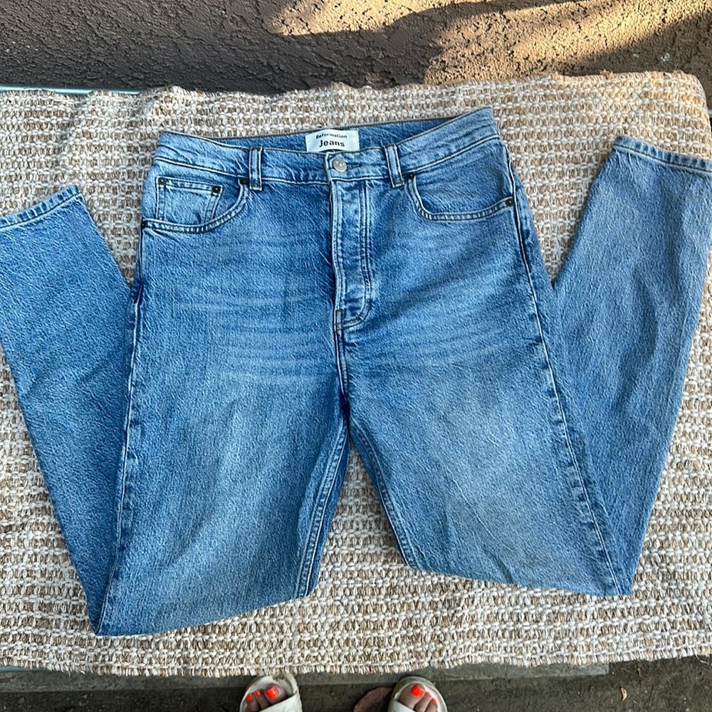 Reformation Wash Maya Jeans - Picture 2 of 7